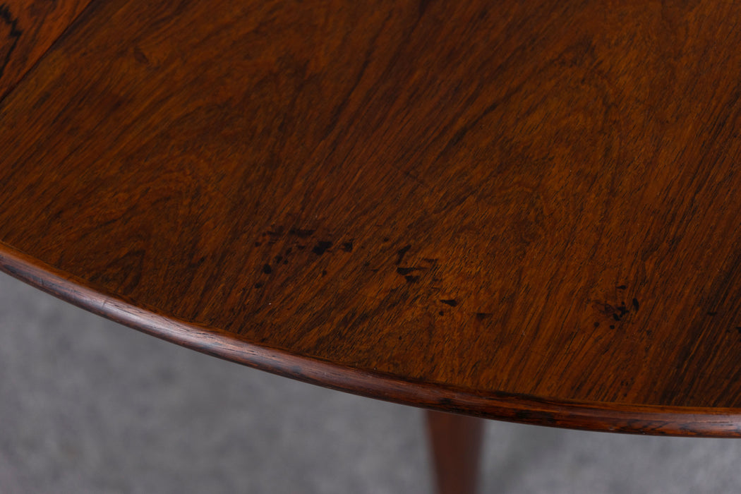 Danish Modern Rosewood Dining Table - (326-189)