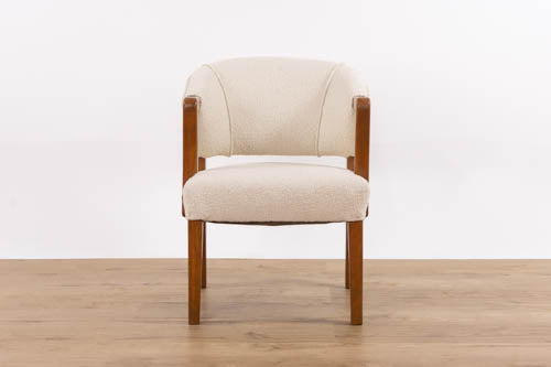 Mid Century Beech Easy Chair - (D1610)