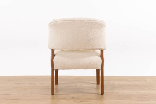 Mid Century Beech Easy Chair - (D1610)