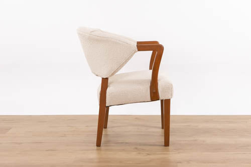 Mid Century Beech Easy Chair - (D1610)