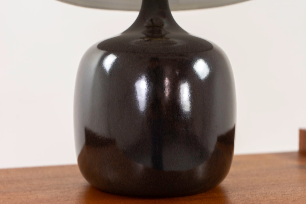 Mid Century Ceramic Table Lamp - (D1280)