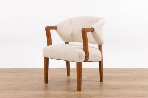 Mid Century Beech Easy Chair - (D1617)