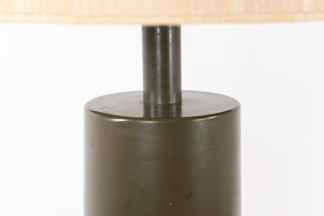 Mid Century Ceramic Table Lamp  - (D1555)