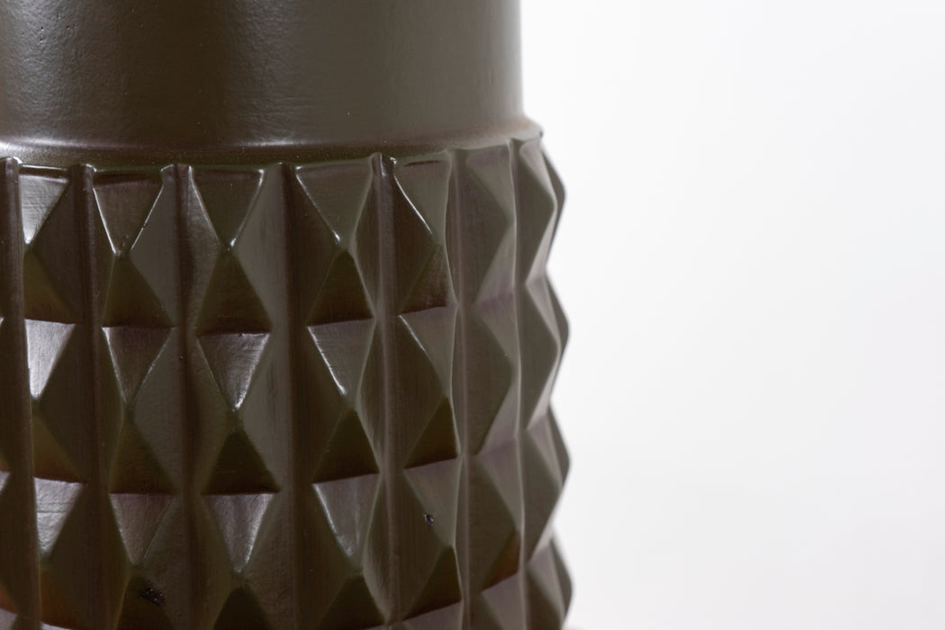 Mid Century Ceramic Table Lamp  - (D1555)