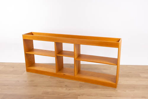 Danish Mid Century Oak Bookcase with Planter - (D1600)