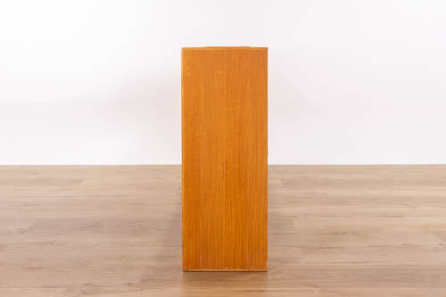 Danish Mid Century Oak Bookcase with Planter - (D1600)