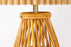 Mid-Century Modern Rattan Table Lamp (D1543)