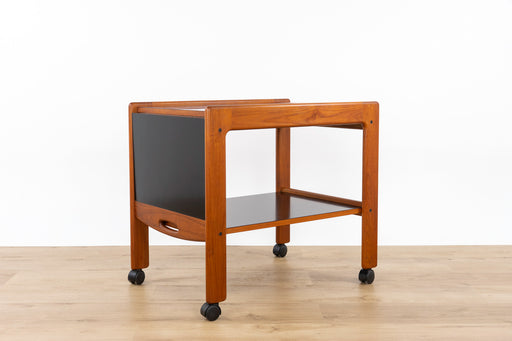 Danish Modern Teak Bar/Serving Cart - (D1569)