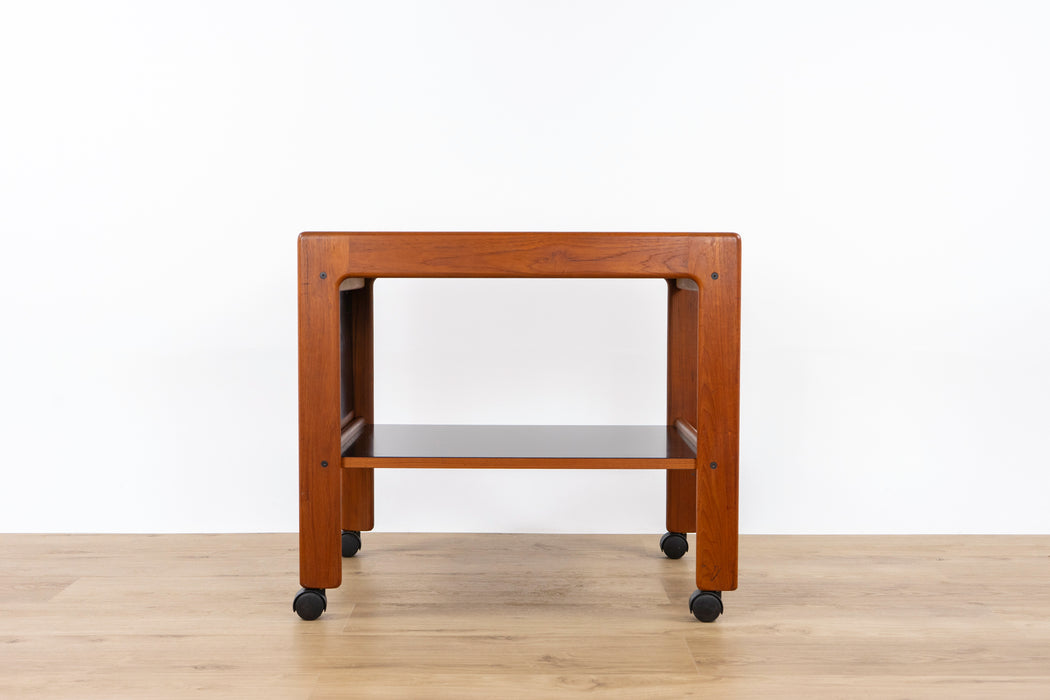 Danish Modern Teak Bar/Serving Cart - (D1569)