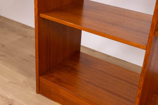 Vintage Mid-Century Teak Bookcase / Console - (D1646)