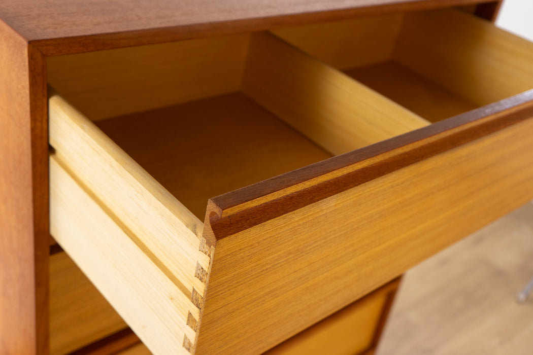 Danish Modern Teak Dresser - (D1553)