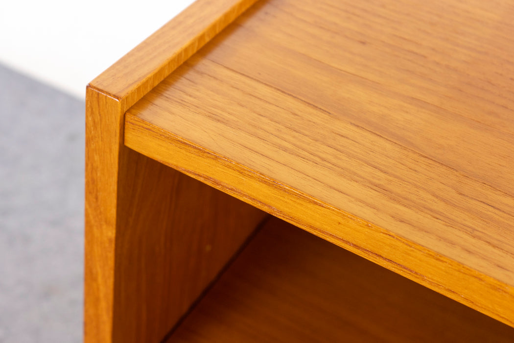 Danish Teak Rolling Cabinet - (D1489)