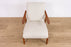Danish Mid Century Teak Lounge Chair - (D1650)