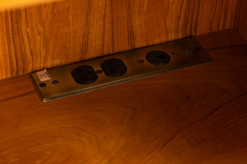 Vintage Teak Secretary Desk - (D1604)