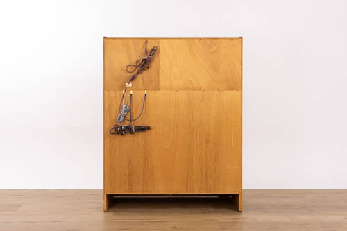 Vintage Teak Secretary Desk - (D1604)