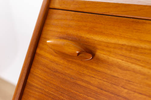 Vintage Teak Secretary Desk - (D1604)