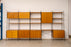 Vintage German Teak & Metal Wall System by GHB - (327-049)