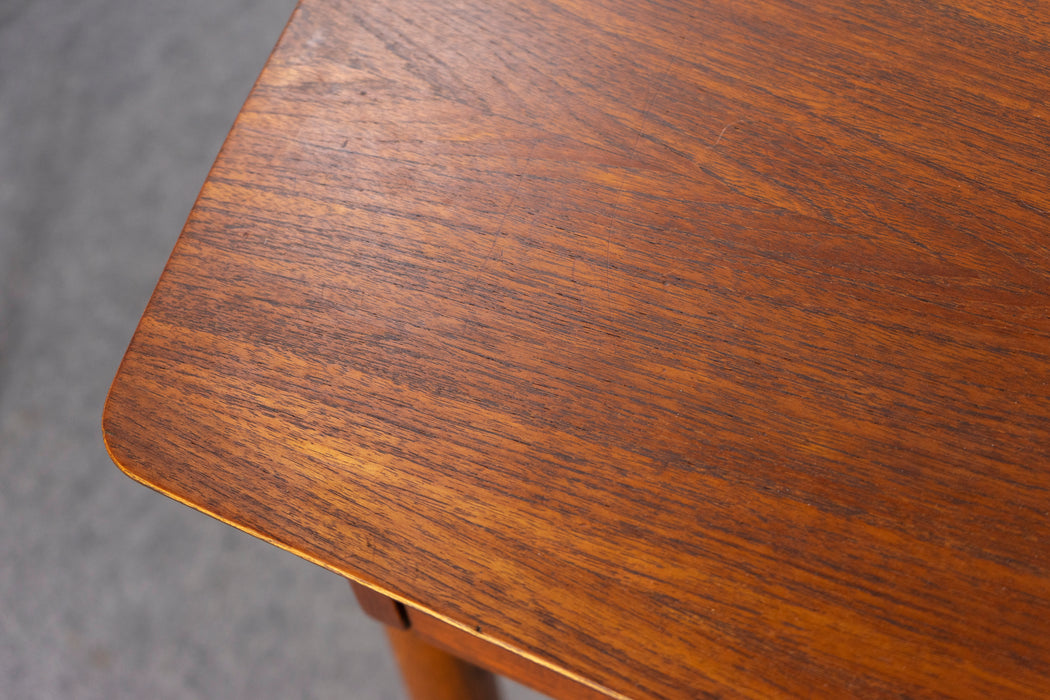 Teak & Oak Danish Desk - (D1468)