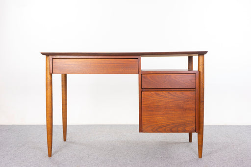 Teak & Oak Danish Desk - (D1468)