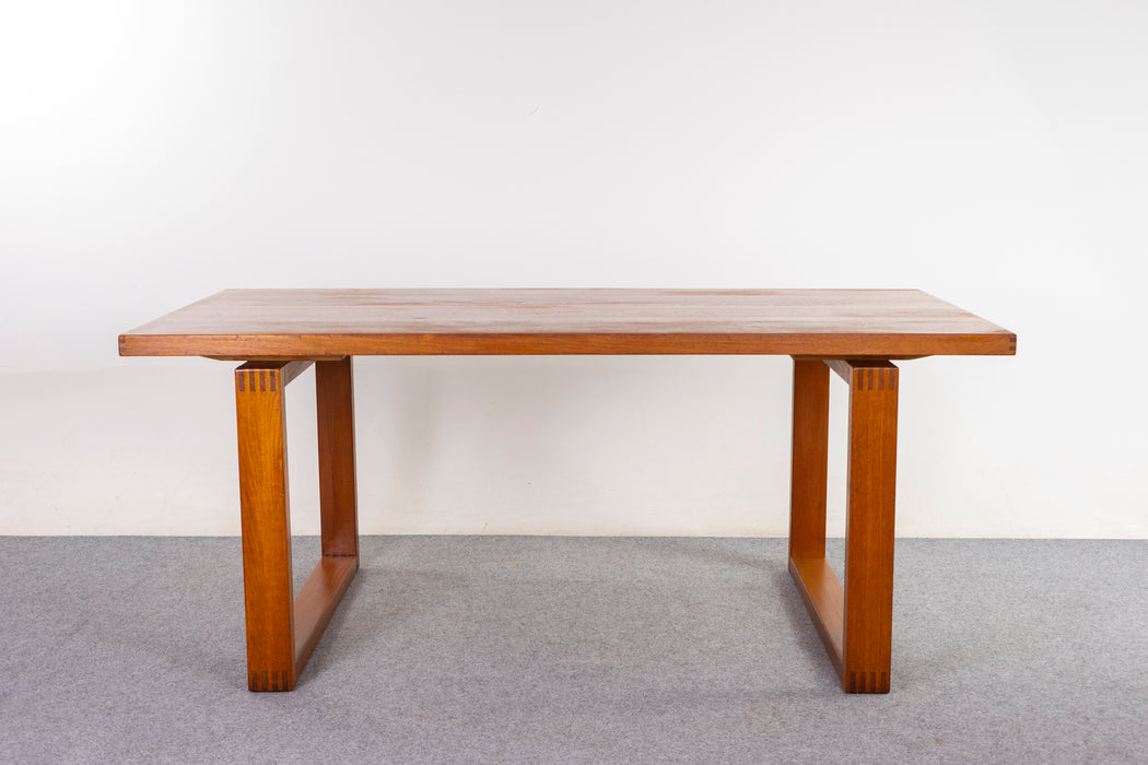 Teak Danish Desk - (D1417)