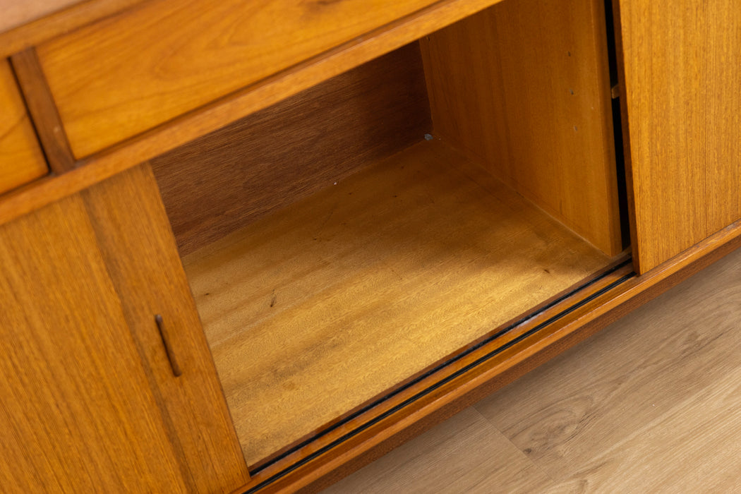 Mid-Century Modern Teak & Wenge Sideboard For R. S. Associates - (D1583)