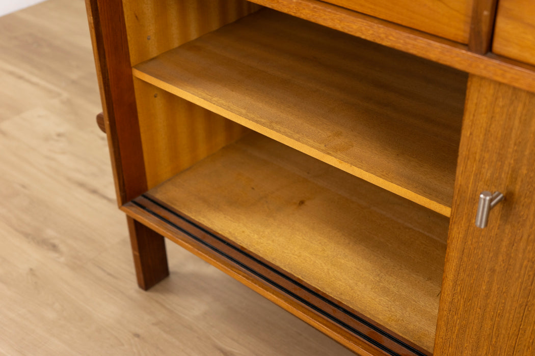 Mid-Century Modern Teak & Wenge Sideboard For R. S. Associates - (D1583)