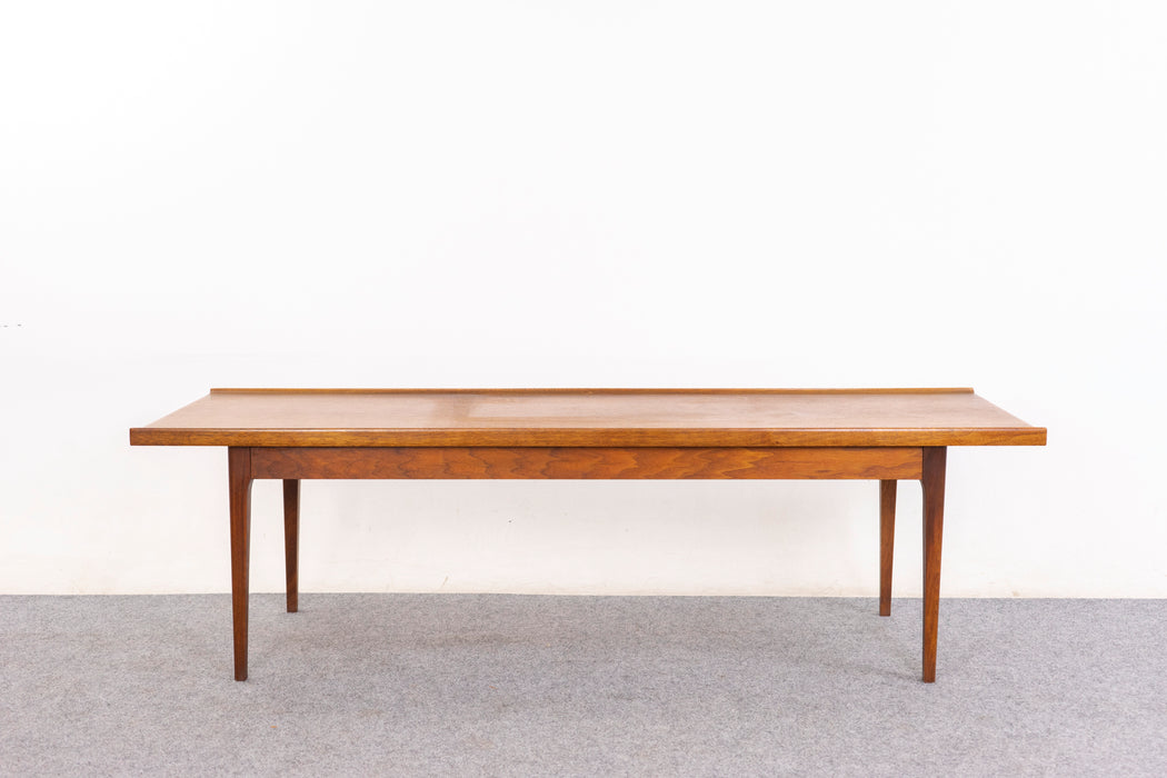 Walnut Mid-Century Coffee Table - (D1428)