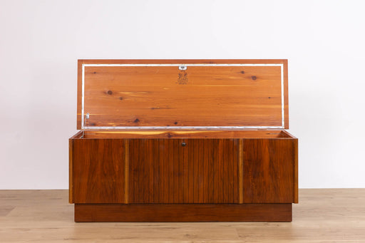 Mid-Century Modern Cedar Lined Walnut Chest by Lane Chests - (D1649)