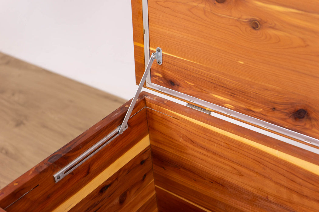 Mid-Century Modern Cedar Lined Walnut Chest by Lane Chests - (D1649)