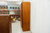 Mid-Century Modern Pine Wardrobe - (D1554)