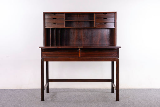Rosewood Norwegian Secretary Desk by Bruksbo - (D1477)