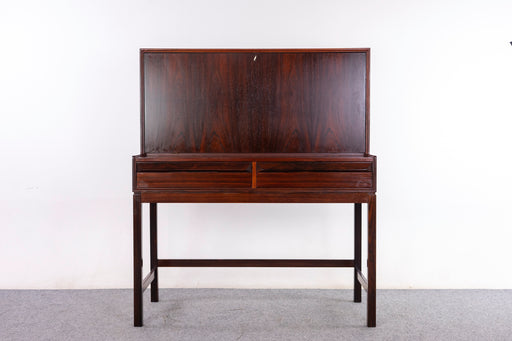 Rosewood Norwegian Secretary Desk by Bruksbo - (D1477)