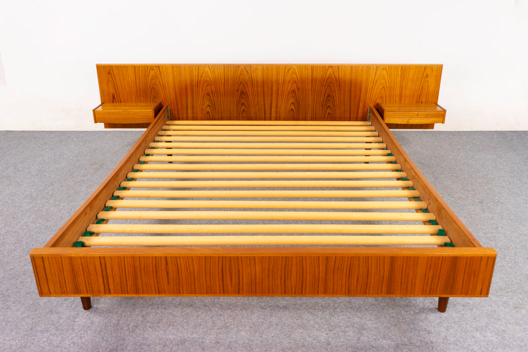 Teak European Double Bed Frame - (D1217)