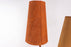Mid Century Teak Double Stemmed Floor Lamp - (D1599)
