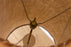 Mid Century Teak Double Stemmed Floor Lamp - (D1599)