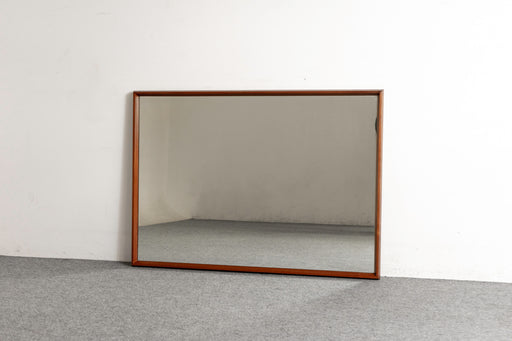 Teak Mid-Century Mirror  - (D1268)