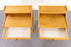 Oak Bedside Table Pair - (326-272)