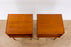 Pair of Danish Modern Teak Bedsides by Hundevad - (D1529)