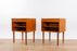 Pair of Danish Modern Teak Bedsides by Hundevad - (D1529)