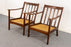 Beech Lounge Chair Pair - (325-014)