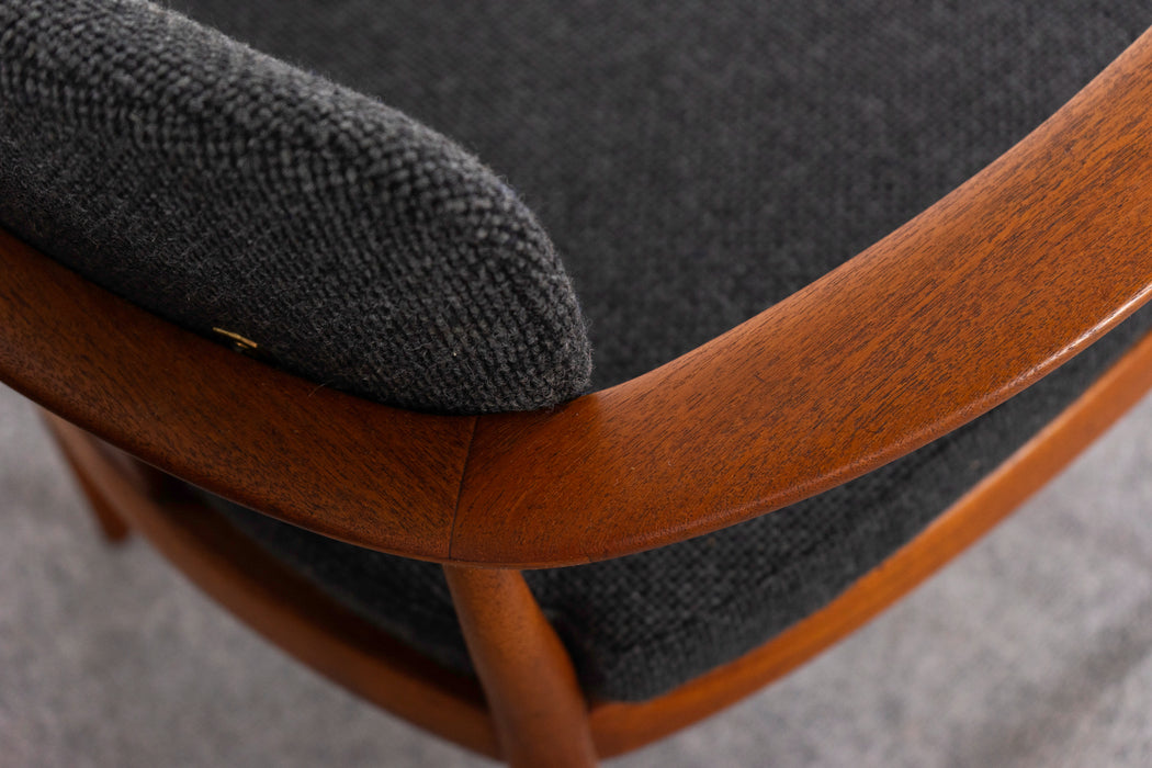 Teak Danish Armchair Pair - (D1172)