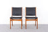 2 Danish Modern Teak Dining Chairs - (323-006.1)