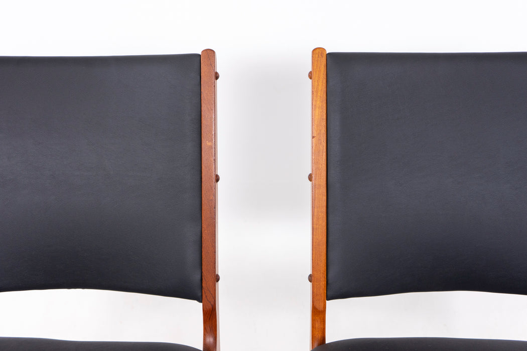 2 Danish Modern Teak Dining Chairs - (323-006.1)