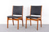 2 Danish Modern Teak Dining Chairs - (323-006.1)