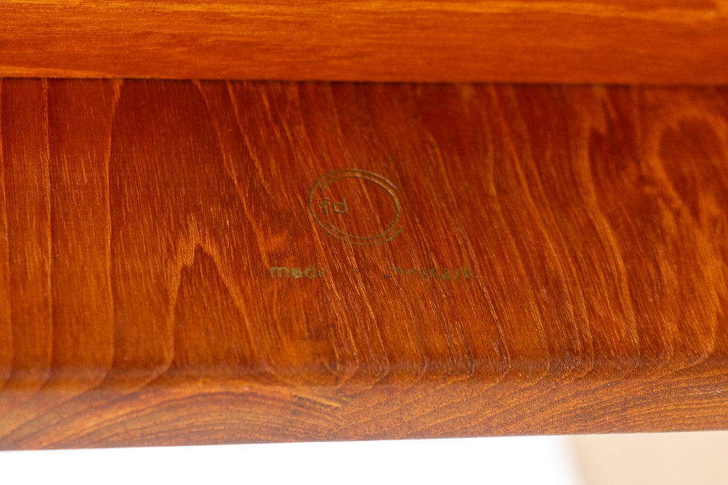 2 Finn Juhl FD-535 Solid Teak Side Tables for France & Daverkosen   - (D1530)