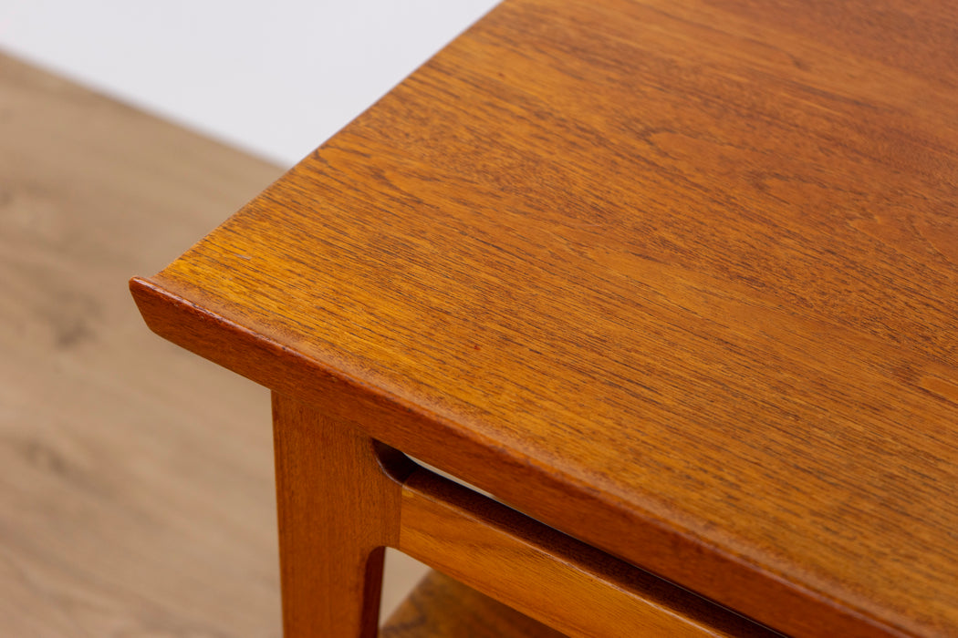 2 Finn Juhl FD-535 Solid Teak Side Tables for France & Daverkosen   - (D1530)