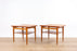 2 Finn Juhl FD-535 Solid Teak Side Tables for France & Daverkosen   - (D1530)