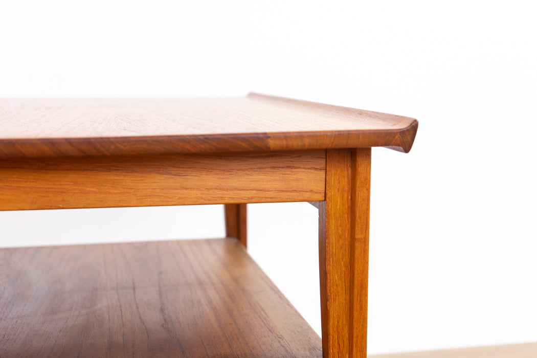 2 Finn Juhl FD-535 Solid Teak Side Tables for France & Daverkosen   - (D1530)
