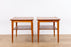 2 Finn Juhl FD-535 Solid Teak Side Tables for France & Daverkosen   - (D1530)