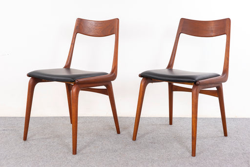 2 Teak Dining Chairs by Alfred Christensen - (D1135.2)